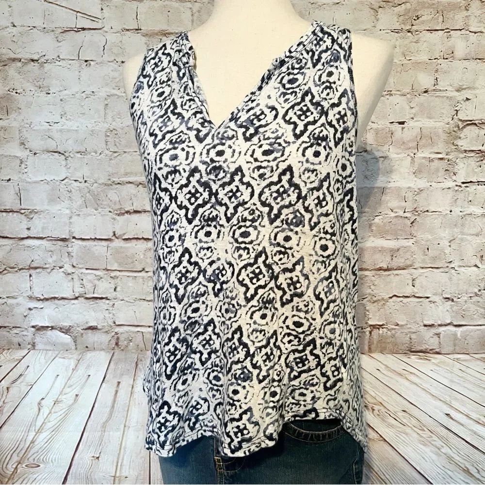 Athleta linen sleeveless tank top